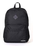 Городской молодежный рюкзак черного цвета среднего размера с надписью 000765 000765 фото