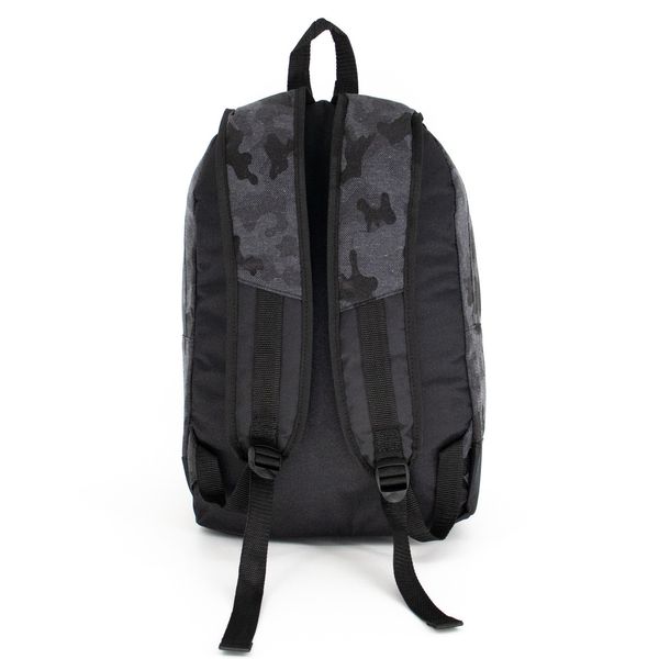 Молодежный повседневный рюкзак темно серого цвета с карманом для ноутбука камуфляжный средний 066-0213 066-0213 фото