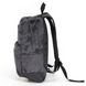 Молодежный повседневный рюкзак темно серого цвета с карманом для ноутбука камуфляжный средний 066-0213 066-0213 фото 3