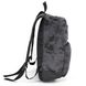 Молодежный повседневный рюкзак темно серого цвета с карманом для ноутбука камуфляжный средний 066-0213 066-0213 фото 4
