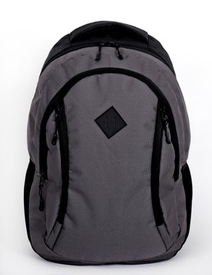 Повседневный подростковый городской серого цвета, среднего размера рюкзак легкий для учебы или прогулок 0310 031090 фото