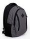 Повседневный подростковый городской серого цвета, среднего размера рюкзак легкий для учебы или прогулок 0310 031090 фото 4