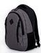 Повсякденний підлітковий міський сірого кольору, середнього розміру рюкзак для навчання та прогулянок 031090 фото 5