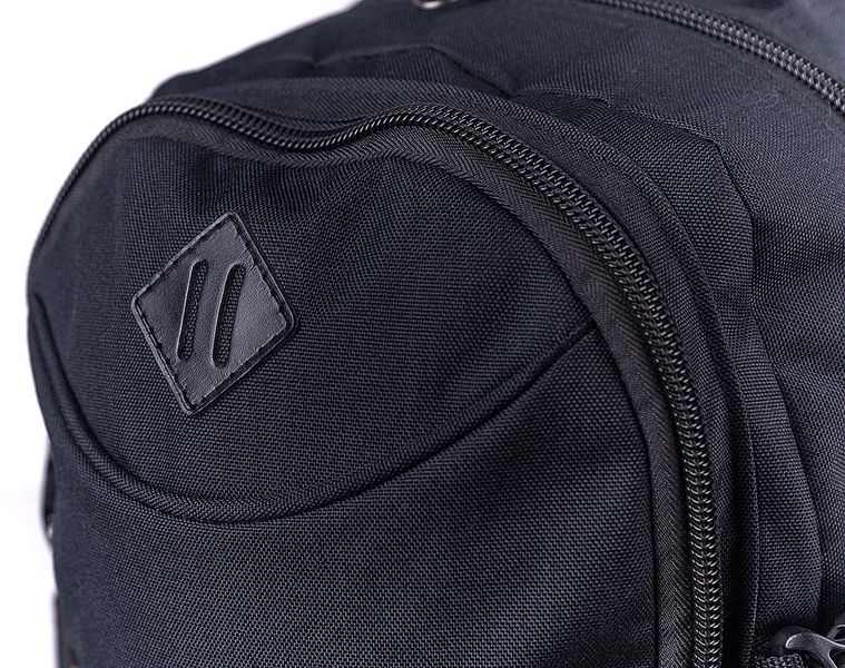 Рюкзак мужской черного цвета трансформер с раскладным дном водонепроницаемый туристический 100 МВ100 фото