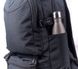 Рюкзак мужской черного цвета трансформер с раскладным дном водонепроницаемый туристический 100 МВ100 фото 9