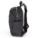 Молодіжний жіночий рюкзак водонепроникний чорного кольору з великою кількістю кишень повсякденний 11-015-01 фото 4