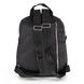 Молодіжний жіночий рюкзак водонепроникний чорного кольору з великою кількістю кишень повсякденний 11-015-01 фото 3