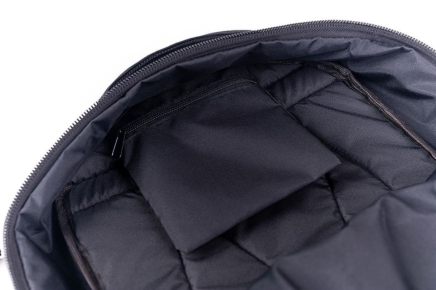 Рюкзак мужской черного цвета трансформер с раскладным дном водонепроницаемый туристический 100 МВ100 фото