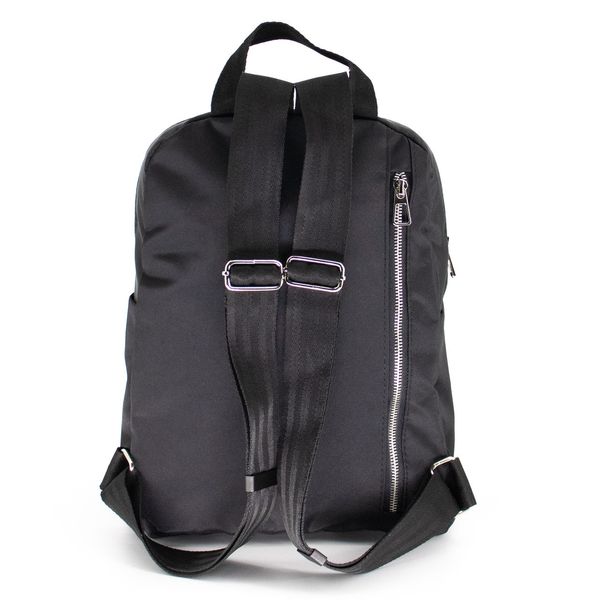 Женский городской стильный рюкзак черного цвета для работы прогулок и путешествий вместительный 11-015-02 11-015-02 фото