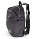 Жіночий міський стильний рюкзак чорного кольору для роботи прогулянок та подорожей місткий 11-015-02 фото 3