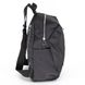 Жіночий міський стильний рюкзак чорного кольору для роботи прогулянок та подорожей місткий 11-015-02 фото 5