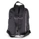 Жіночий міський стильний рюкзак чорного кольору для роботи прогулянок та подорожей місткий 11-015-02 фото 2
