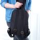 Повсякденний жіночий чорний рюкзак з джинсової тканини тренувань невеликий МB0013 фото 3
