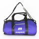 Чоловіча спортивна дорожня сумка яскрава синя для тренувань та подорожей середня непромокальна 10-380-01 фото 2