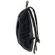 Молодежный спортивный однотонный рюкзак из ткани черного цвета и светоотражающим логотипом 01-01-01 01-01-01 фото 5