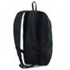 Молодіжний спортивний однотонний рюкзак з тканини чорного кольору та світловідбиваючим логотипом  01-01-01 01-01-01 фото 3