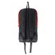 Молодежный рюкзак черный с красной молнией в спортивном стиле среднего размера практичный легкий 02-02-02 02-02-02 фото 5