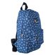 Джинсовий жіночий рюкзак з зірками синій для міста і прогулянок на кожен день МB0017 фото 7