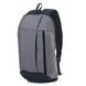 Рюкзак молодежный спортивный прочный повседневный непромокаемый среднего размера серый с черным 03-03-03 03-03-03 фото 1