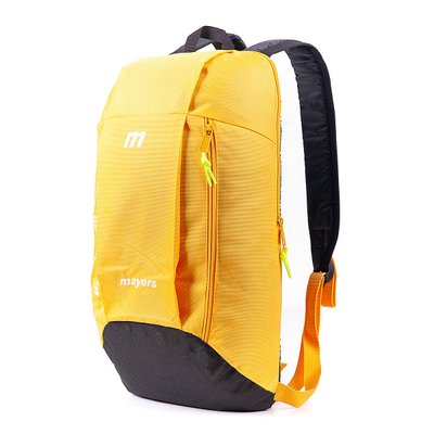 Детский рюкзак желтый с черным, яркий для мальчика или девочки в спортивном стиле 125 МВ0125 фото
