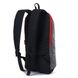Універсальний сірий молодіжний практичний рюкзак із чорним дном та спинкою водонепроникний спортивний  04-04-04 04-04-04 фото 3