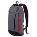 Універсальний сірий молодіжний практичний рюкзак із чорним дном та спинкою водонепроникний спортивний  04-04-04 04-04-04 фото 1