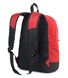 Молодежный яркий повседневный рюкзак среднего размера из непромокаемой прочной красной ткани 066/0216 А066/0216 фото 7
