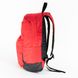 Молодежный яркий повседневный рюкзак среднего размера из непромокаемой прочной красной ткани  066/0216 А066/0216 фото 5