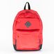 Молодежный яркий повседневный рюкзак среднего размера из непромокаемой прочной красной ткани 066/0216 А066/0216 фото 4