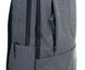 Сірий однотонний міцний чоловічий рюкзак Mayers з м'якою анатомічною спинкою і ручками непромокальний 028gray фото 4