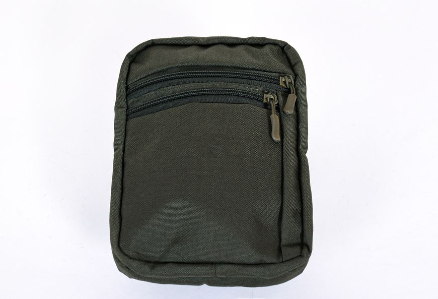 Чоловіча сумка через плече нагрудна з кобурою для прихованого носіння зброи з карманами колір олива  00141 MBm00141 фото