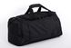 Спортивная современная вместительная сумка черного цвета легкая из прочной ткани 0019787 0019787 фото 3