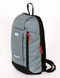 Детский маленький рюкзак в спортивном стиле, серого цвета, городской легкий и удобный 216 МВ0216 фото 2