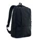 Міський місткий непромокальний чоловічий рюкзак чорний з потаємними кишенями спинкою сіткою 028black фото 1