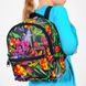 Детский маленький разноцветный рюкзак с цветочным принтом 0011 MBk0011 фото 5