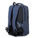 Однотонный синий вместительный рюкзак с большим количеством карманов водонепроницаемый 028blue 028blue фото 4