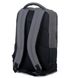 Міський місткий сірий з чорним чоловічий рюкзак, що не промокає, з міцної тканини з м'якою спинкою  01161 01161 фото 4