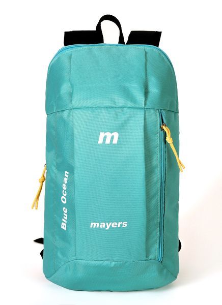 Городской детский рюкзак бирюзового цвета унисекс для прогулок в спортивном стиле 0129 0129 фото