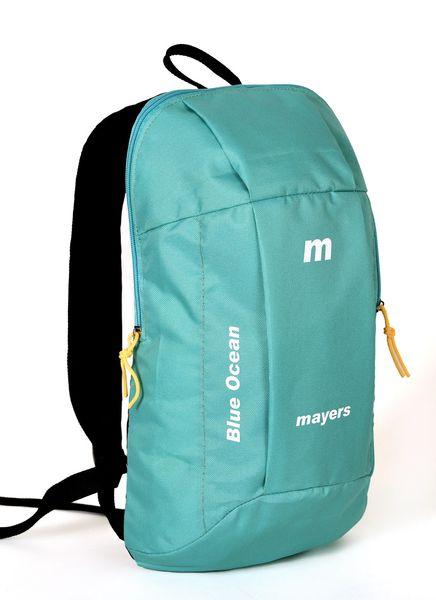 Городской детский рюкзак бирюзового цвета унисекс для прогулок в спортивном стиле 0129 0129 фото