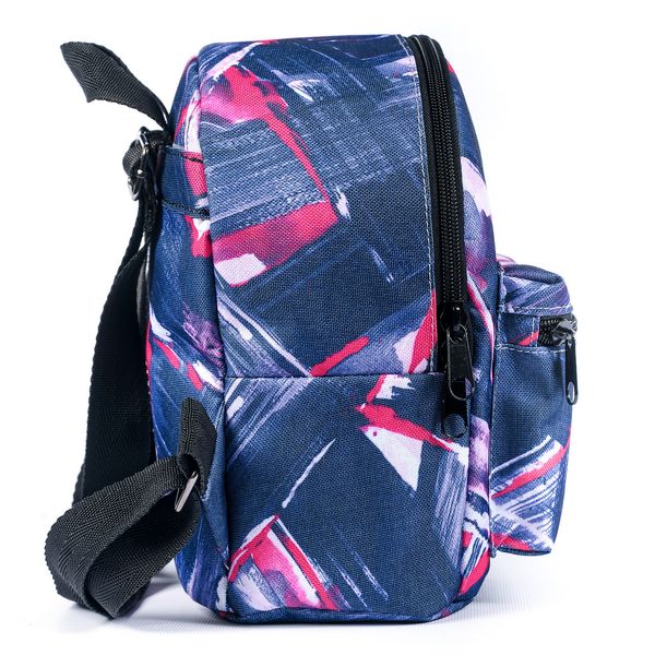 Рюкзак для ребенка маленький синий с ярким рисунком для прогулок и садика 0018 MBk0018 фото