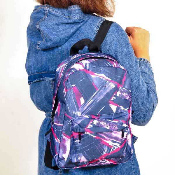 Рюкзак для дітей та підлітків з абстрактним малюнком повсякденний 0027 МВ0027 фото
