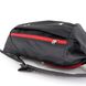Черный детский спортивный рюкзак с красной молнией унисекс для тренировок и прогулок 0077 M0077 фото 3