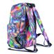 Женский яркий городской рюкзак среднего размера с абстрактным рисунком для школы работы 0028 МВ0028 фото 6