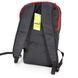 Черный детский спортивный рюкзак с красной молнией унисекс для тренировок и прогулок 0077 M0077 фото 6