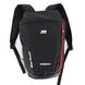 Черный детский спортивный рюкзак с красной молнией унисекс для тренировок и прогулок 0077 M0077 фото 4