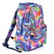 Женский яркий городской рюкзак среднего размера с абстрактным рисунком для школы работы 0028 МВ0028 фото 3