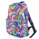 Женский яркий городской рюкзак среднего размера с абстрактным рисунком для школы работы 0028 МВ0028 фото 1