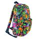 Яскравий жіночий рюкзак з квітковим принтом водонепроникний повсякденний МВ0030 фото 8
