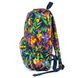 Яркий женский городской рюкзак с цветочным принтом водонепроницаемый повседневный 0030 МВ0030 фото 5