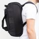 Дорожня сумка рюкзак трансформер чорного кольору містка для подорожей тренувань  070-0216 070-0216 фото 4